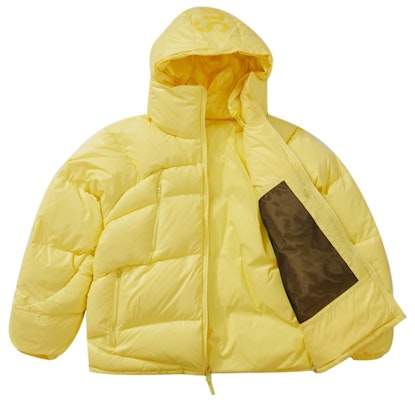 Supreme 可翻转轻薄羽绒夹克 黄款 Order Supreme 可翻转轻薄羽绒夹克 黄款