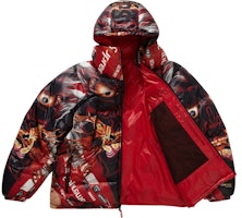 Supreme Jaket Puff Bulu Ringan Boleh Balik Merah Order Supreme Jaket Puff Bulu Ringan Boleh Balik Merah