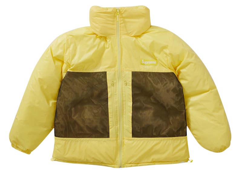 Lookbook Supreme 可翻转轻薄羽绒夹克 黄款