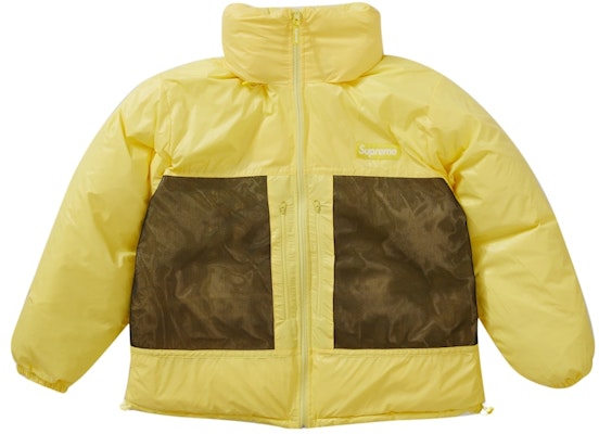 Supreme 可翻转轻薄羽绒夹克 黄款 Lookbook Supreme 可翻转轻薄羽绒夹克 黄款