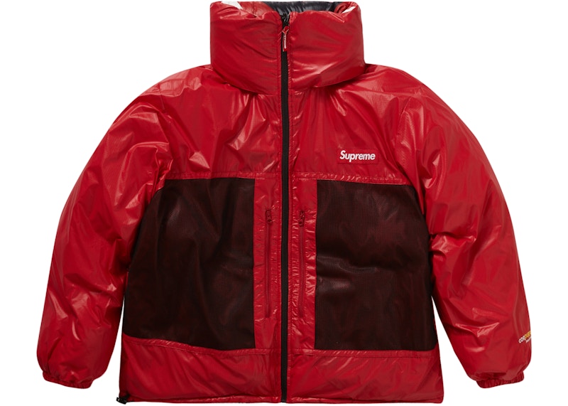 Lookbook Chaqueta Supreme Reversible Featherweight Down Puffer Roja
