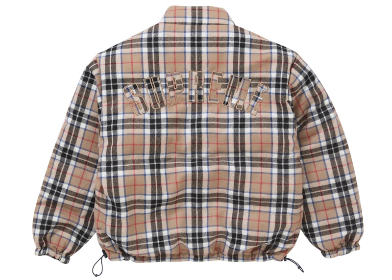 Purchase Supreme 可翻转羽绒夹克 海军蓝