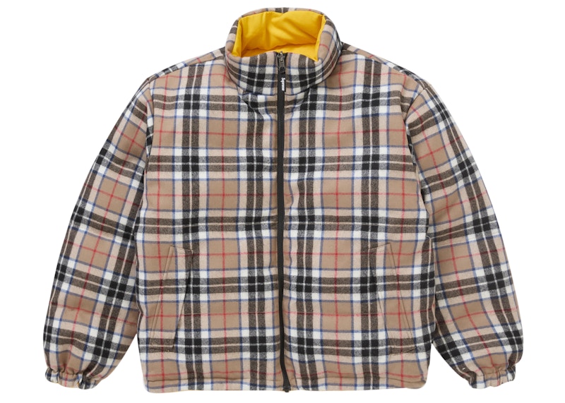 Shop Supreme 可双面穿羽绒夹克 黄色