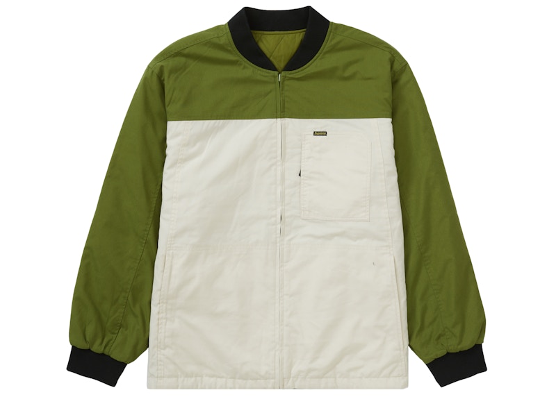 Supreme Reversible Tech Work Jacket Green