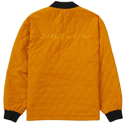 Supreme Reversible Tech Work Jacket Mustard Shop Supreme Reversible Tech Work Jacket Mustard