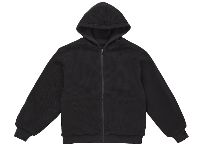 Supreme Reversible Work Zip Up Hooded Sweatshirt Black 圖 2
