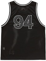 Supreme Jersey de Baloncesto Negro con Pedrería. Order Supreme Jersey de Baloncesto Negro con Pedrería.