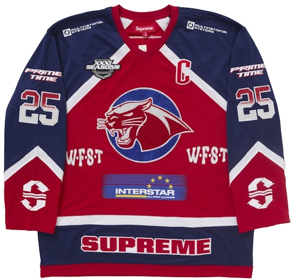 supreme-rhinestone-hockey-jersey-red