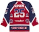 Order Supreme Rhinestone Hockey Jersey Red