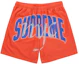 Buy Supreme Rhinestone Mesh Short Orange