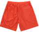 Order Supreme Rhinestone Mesh Short Orange