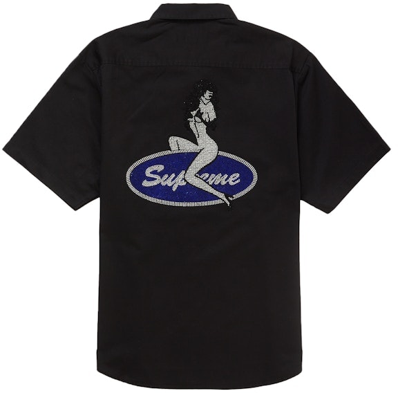 supreme-rhinestone-pin-up-s-s-work-shirt-black