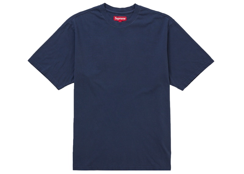 Order Supreme Rhinestone Script S/S Top Navy