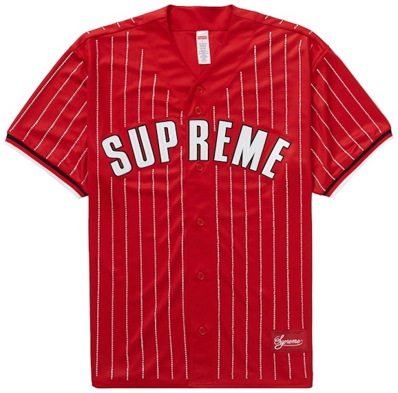 supreme-rhinestone-stripe-baseball-jersey-red