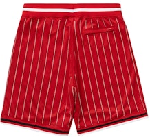 Shorts de Baloncesto Rojos Supreme con Raya de Piedras Preciosas Order Shorts de Baloncesto Rojos Supreme con Raya de Piedras Preciosas