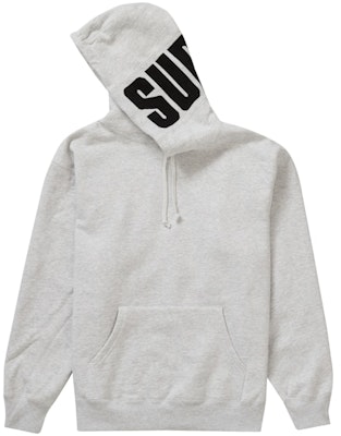 Sudadera con Capucha Supreme Rib Gris Ceniza. Order Sudadera con Capucha Supreme Rib Gris Ceniza.