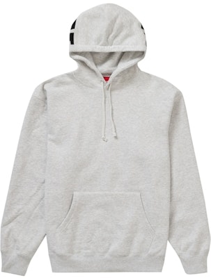 Sudadera con Capucha Supreme Rib Gris Ceniza. Lookbook Sudadera con Capucha Supreme Rib Gris Ceniza.