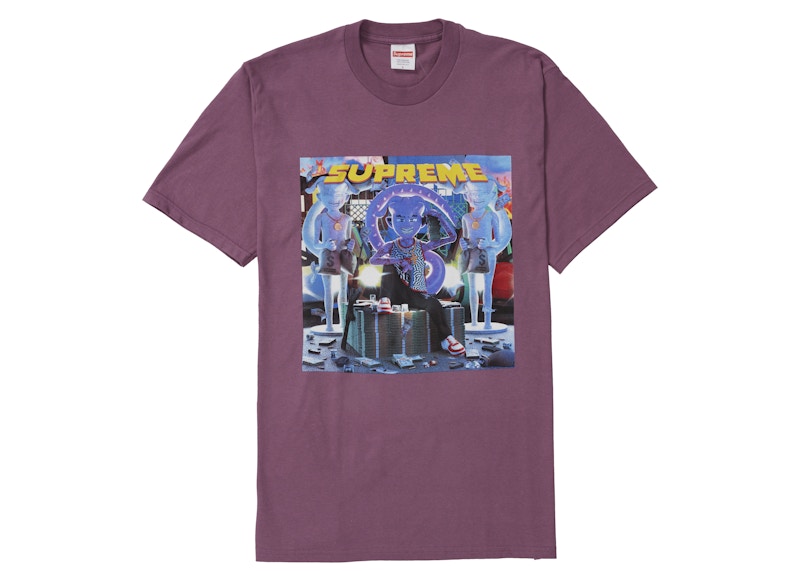 Supreme Richest Tee Plum