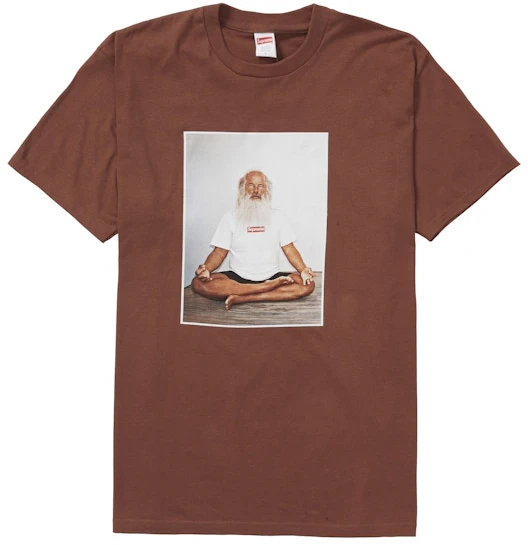 supreme-rick-rubin-tee-brown