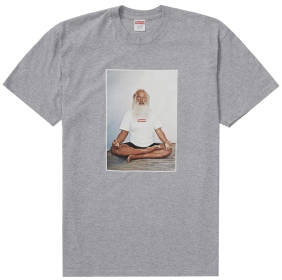 supreme-rick-rubin-tee-heather-grey