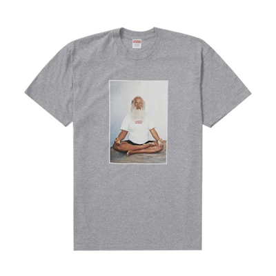 Supreme Rick Rubin Tee Heather Grey