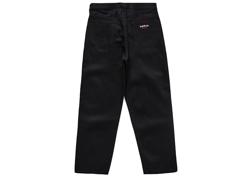 Supreme Rigid Baggy Black Selvedge Jean Rigid Black 圖 2