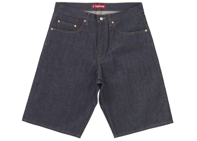 Supreme Rigid Baggy Selvedge Denim Short (SS25) Rigid Indigo