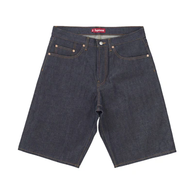 Supreme Rigid Baggy Selvedge Denim Short (SS25) Rigid Indigo