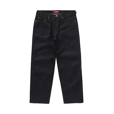 Supreme Rigid Baggy Selvedge Jean (FW24) Rigid Indigo