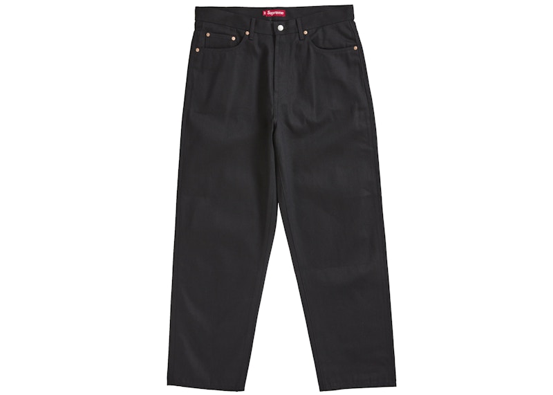 Buy Supreme Flocked Regular Jean Gold - Novelship