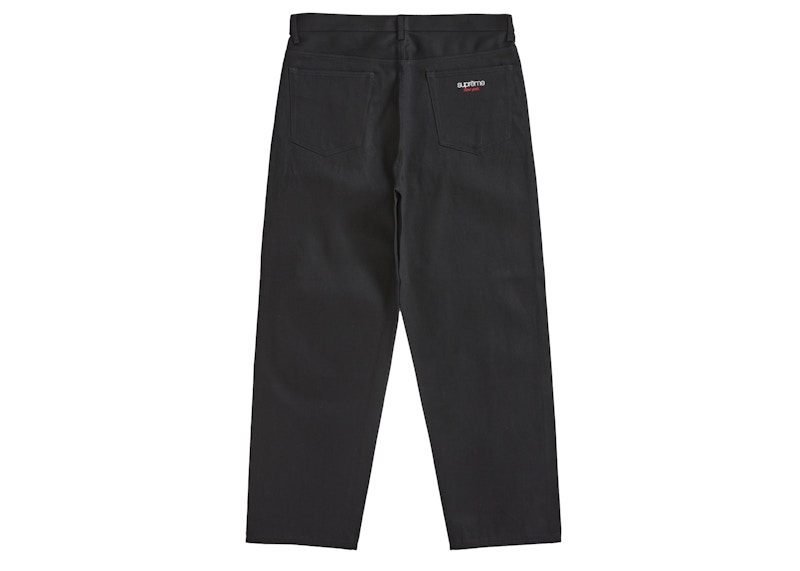 Supreme Rigid Baggy Selvedge Jean (SS25) Rigid Black 圖 2