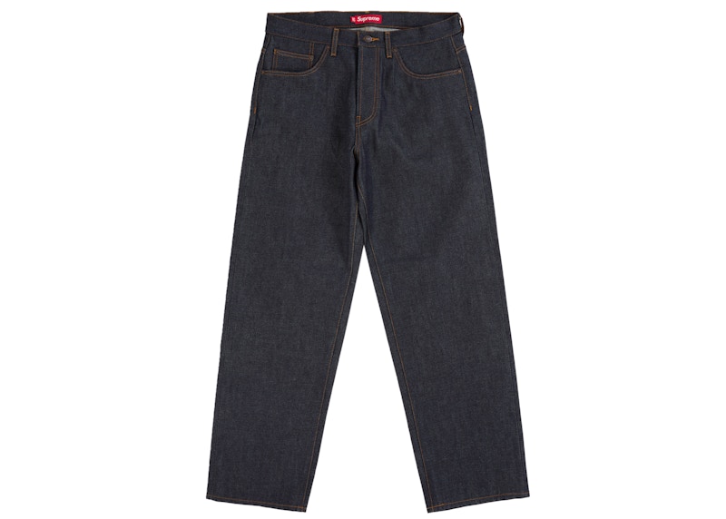 Supreme Rigid Loose Fit Selvedge Jean (SS26) Rigid Indigo