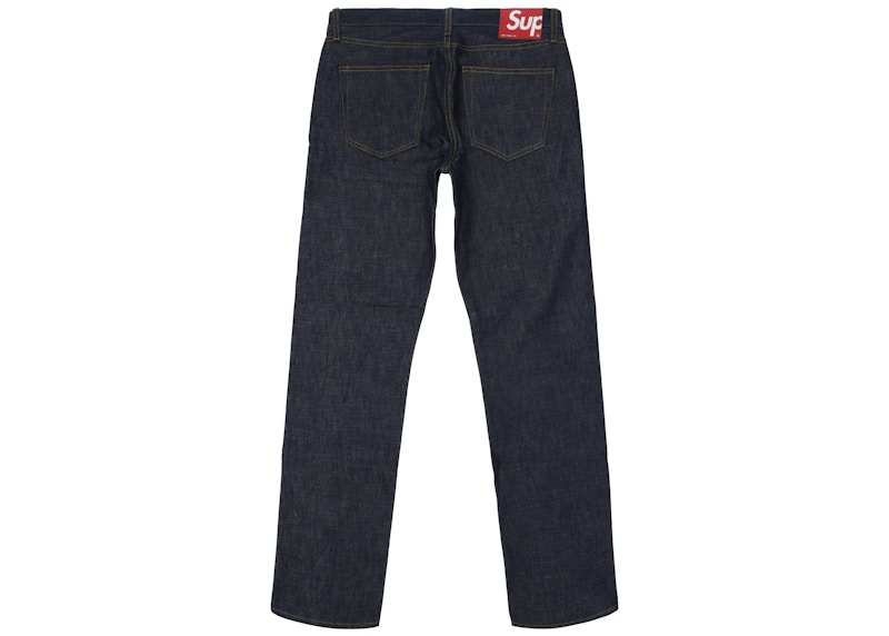 Supreme - Rigid Slim Black Jean 黒W32 シュプリーム - リジット スリム ブラック ジーンズ