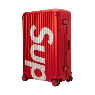 Supreme RIMOWA Topas Multiwheel 82L Red