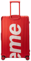Lookbook Supreme RIMOWA Maleta Topas Multiwheel 82L Roja