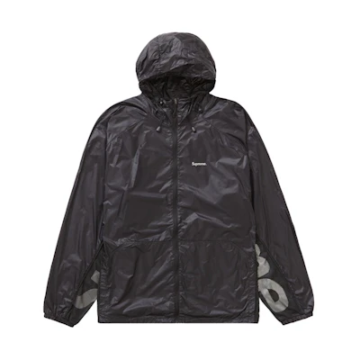 Supreme Ripstop Hooded Windshell Black