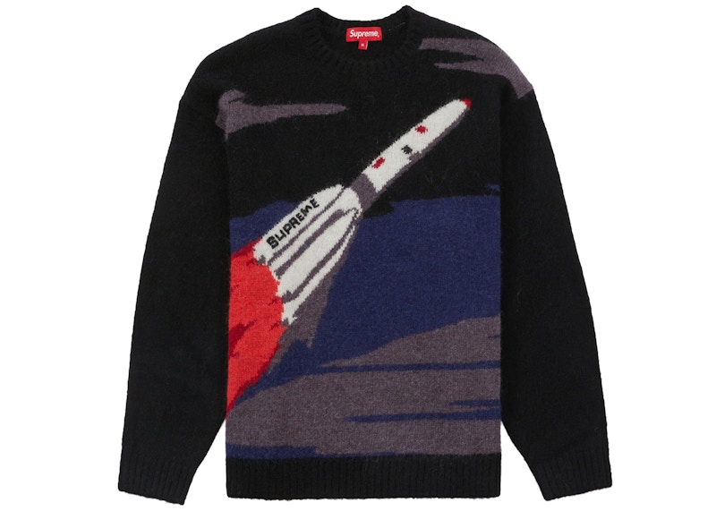 Supreme Rocket Sweater Black