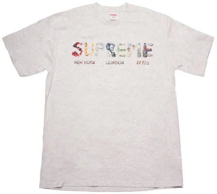 Supreme 岩石印花短袖T恤 灰色 Buy Supreme 岩石印花短袖T恤 灰色