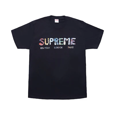 Supreme Rocks Tee Black