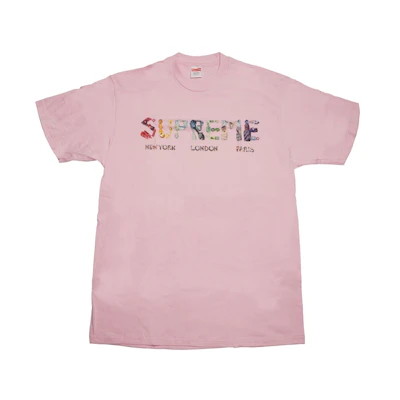 Supreme Rocks Tee Light Pink
