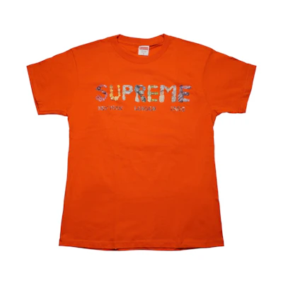 Supreme Rocks Tee Orange