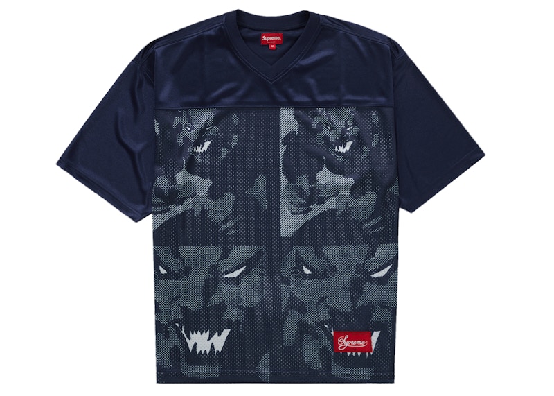 Supreme Ronin Football Jersey Navy