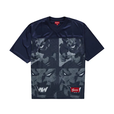Supreme Ronin Football Jersey Navy