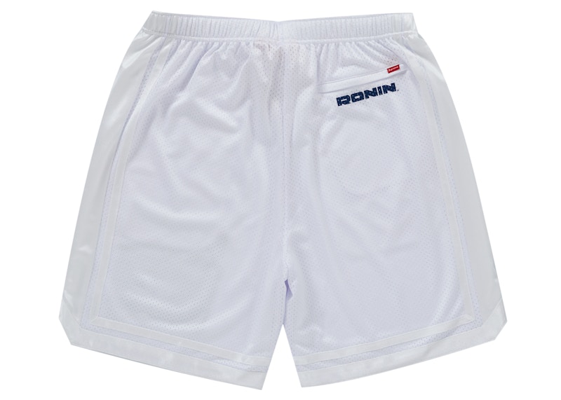 Order Supreme Ronin Pantalones Cortos de Malla Blancos