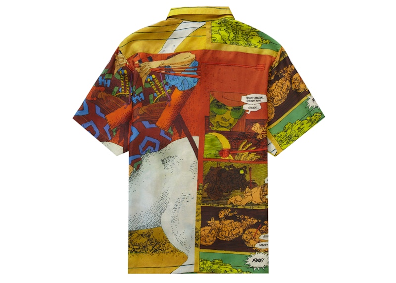 Order Supreme Ronin Silk Baju S/S Emas