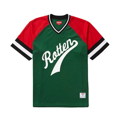 Supreme Rotten Baseball Top Dark Green