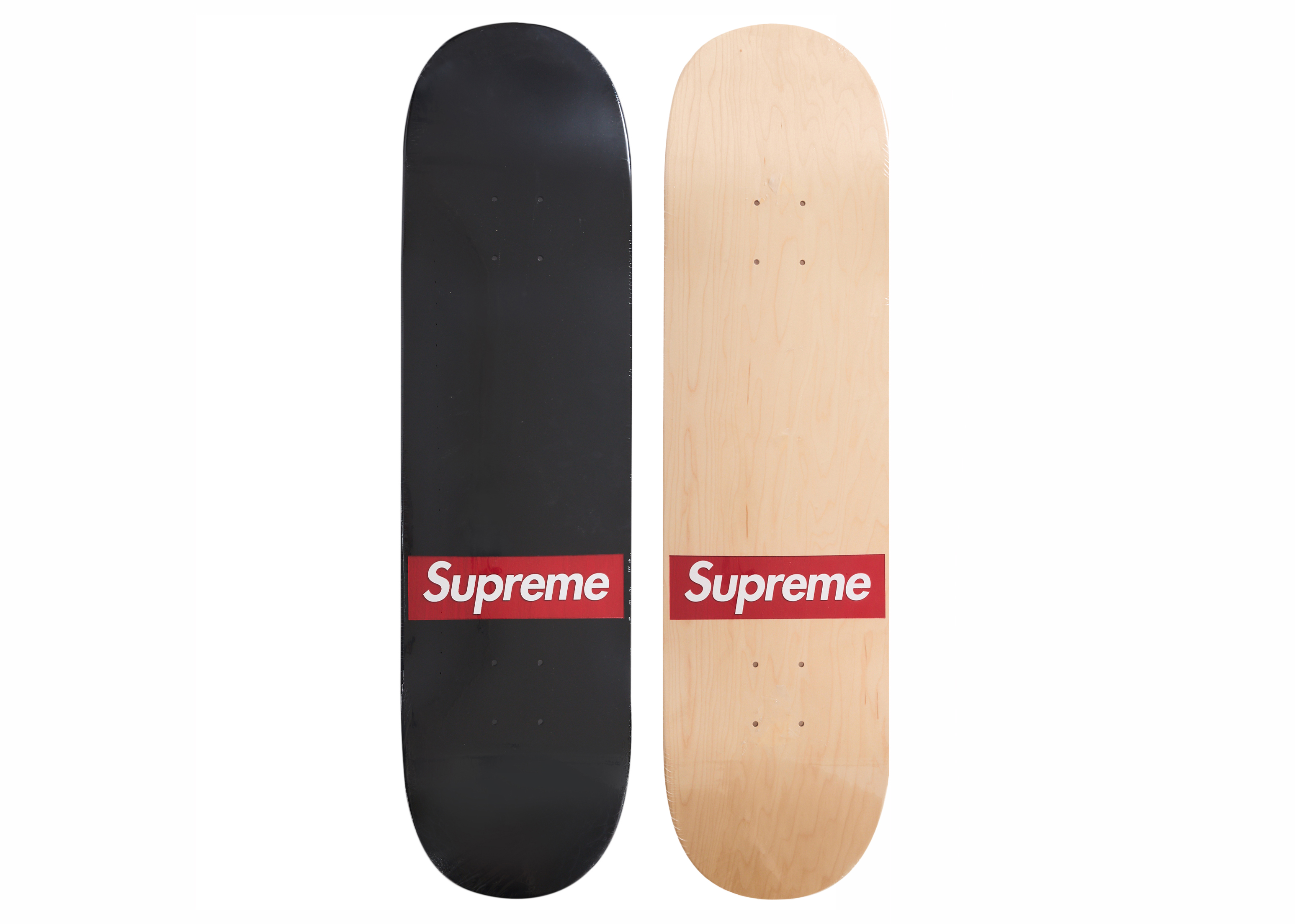 Buy Supreme Routed Box Logo Skateboard Deck Set Multicolor Novelship