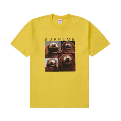 Supreme Rowlf Tee Yellow