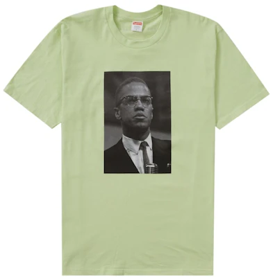 Supreme Roy DeCarava Malcolm X Baju T Mint Pudar Buy Supreme Roy DeCarava Malcolm X Baju T Mint Pudar