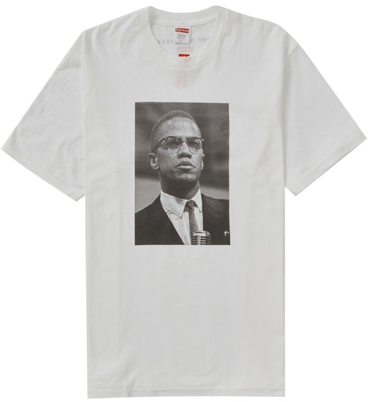 supreme-roy-de-carava-malcolm-x-tee-white
